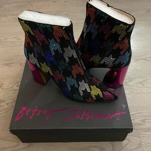 Betsey Johnson Marrina Pointed Toe Bootie